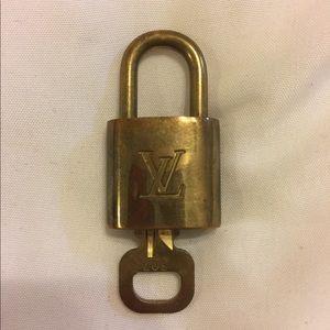 VINTAGE Louis Vuitton Lock